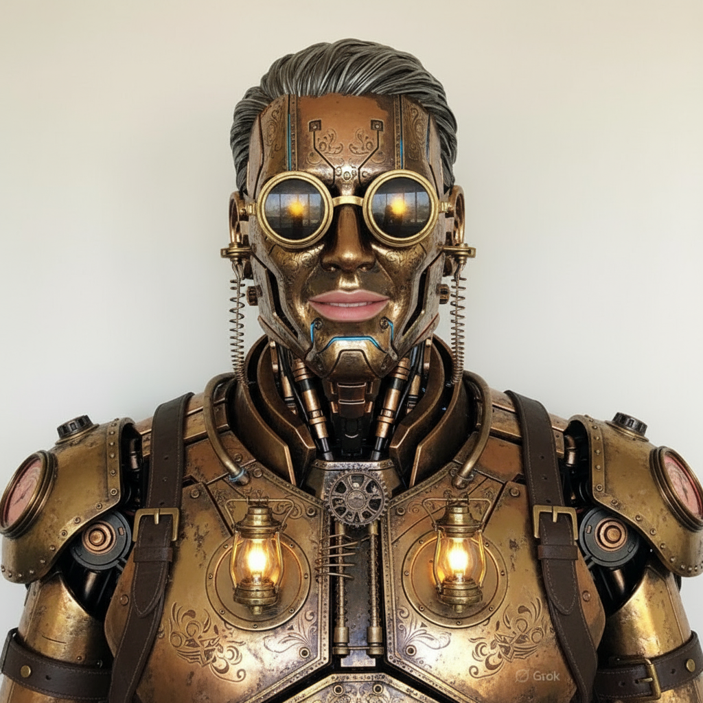 Steve Collette and his AI clone